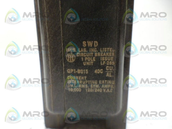 ITE QP1B015 CIRCUIT BREAKER UNMP