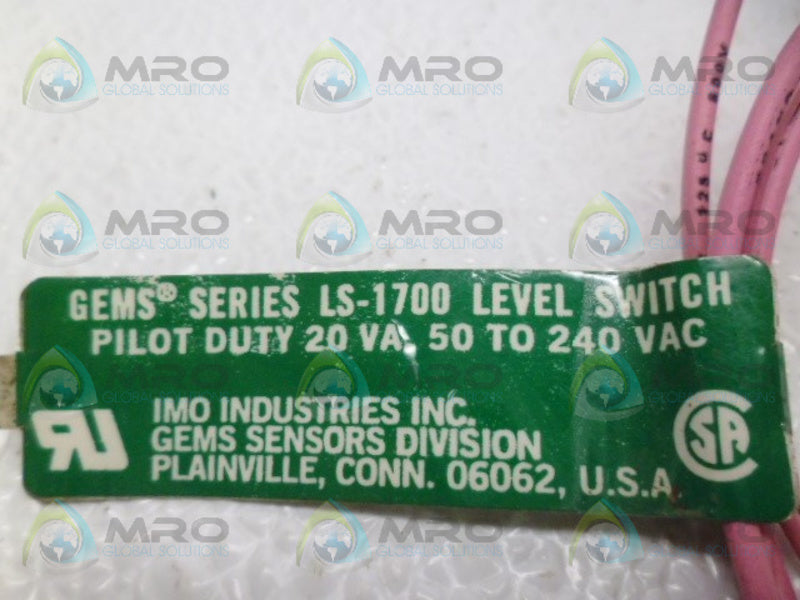 GEMS LS-1700 UNMP