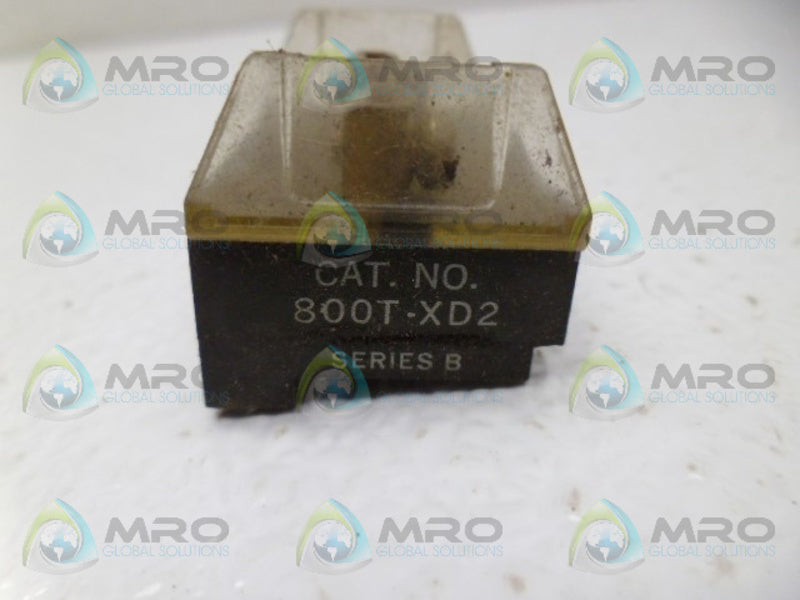 INDUSTRIAL SPARE PART 800T-XD2 SER. B PUSHBUTTON UNMP