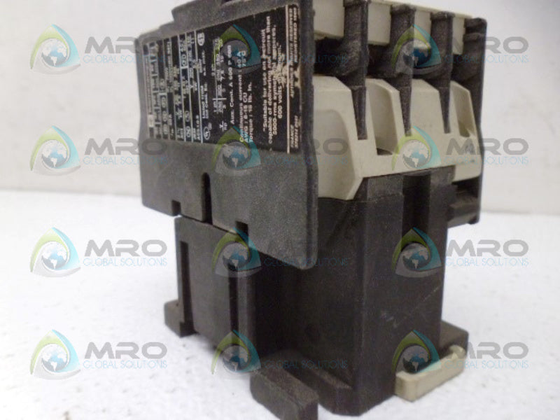 TELEMECANIQUE LC1D2510G6 CONTACTOR 120V UNMP