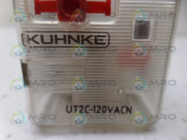 KUHNKE UT2C-120VACN RELAY UNMP