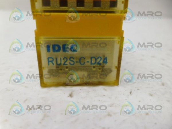 IDEC RU2S-C-D24 RELAY UNMP