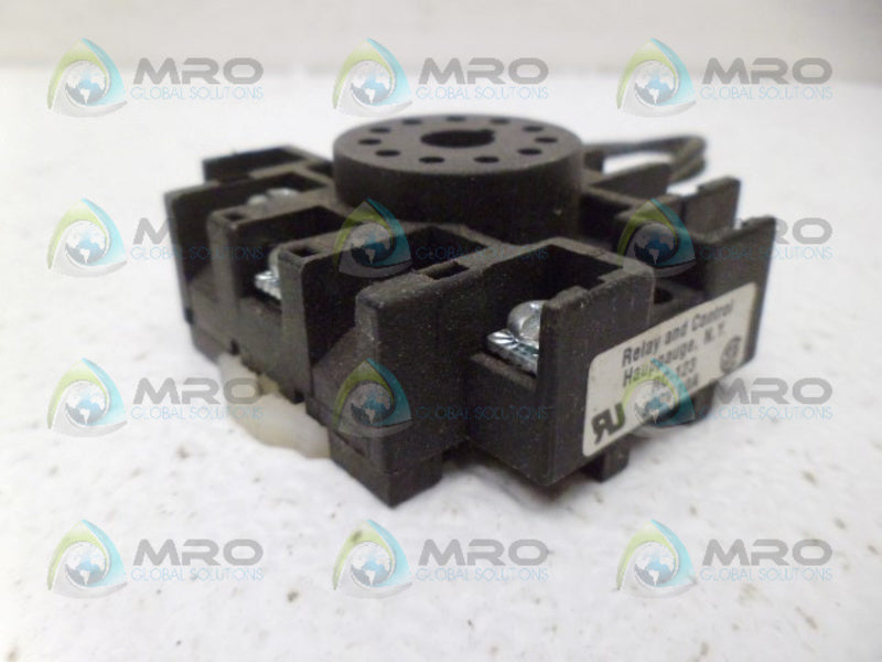 RELAY & CONTROL RC-123 RELAY SOCKET UNMP