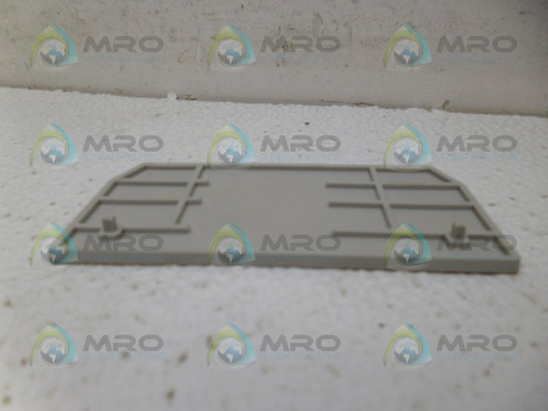 ALLEN BRADLEY 1492-EBL16 GRAY END BARRIER UNMP