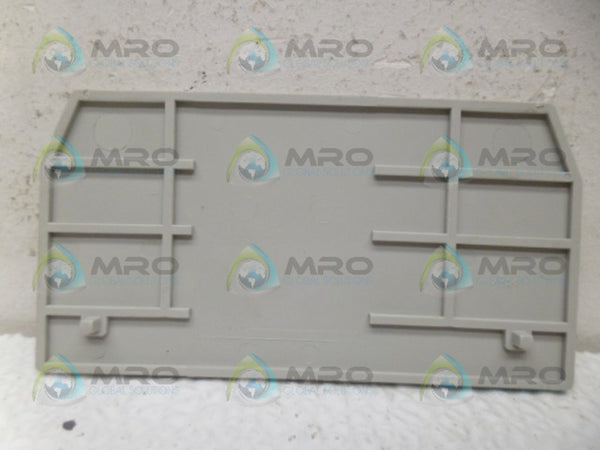 ALLEN BRADLEY 1492-EBL16 GRAY END BARRIER UNMP