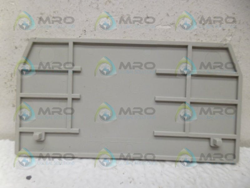 ALLEN BRADLEY 1492-EBL16 GRAY END BARRIER UNMP
