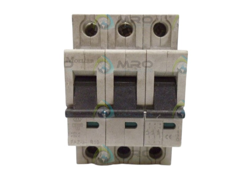 KLOCKNER MOELLER FAZ-3-B10 CIRCUIT BREAKER UNMP