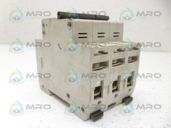 KLOCKNER MOELLER FAZ-3-B10 CIRCUIT BREAKER UNMP
