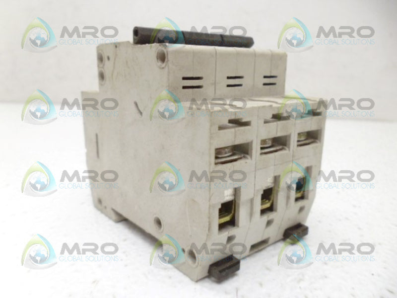 KLOCKNER MOELLER FAZ-3-B10 CIRCUIT BREAKER UNMP