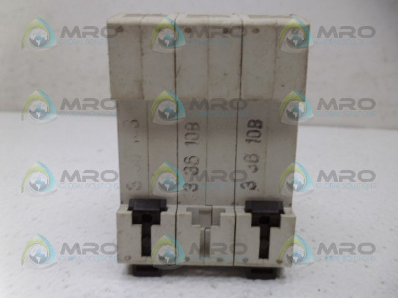 KLOCKNER MOELLER FAZ-3-B10 CIRCUIT BREAKER UNMP