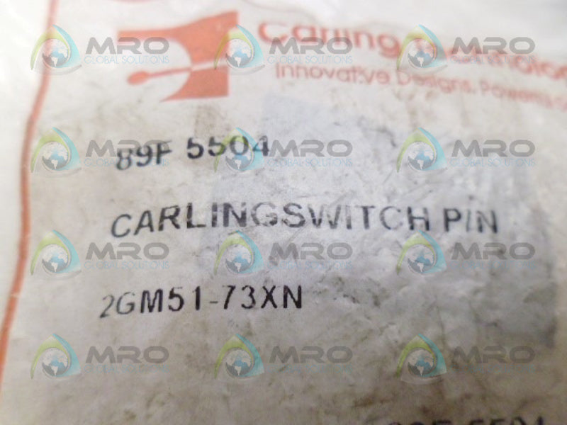CARLING 2GM51-73XN TOGGLE SWITCH NSMP