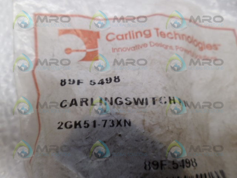 CARLING 2GK51-73XN TOGGLE SWITCH NSMP