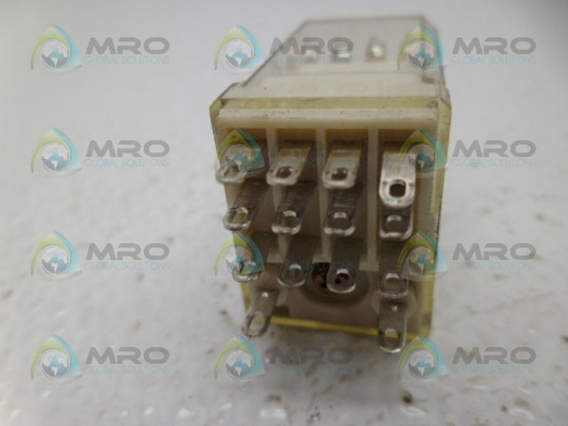 EAGLE SIGNAL 17P4CA12002 RELAY 120VAC UNMP
