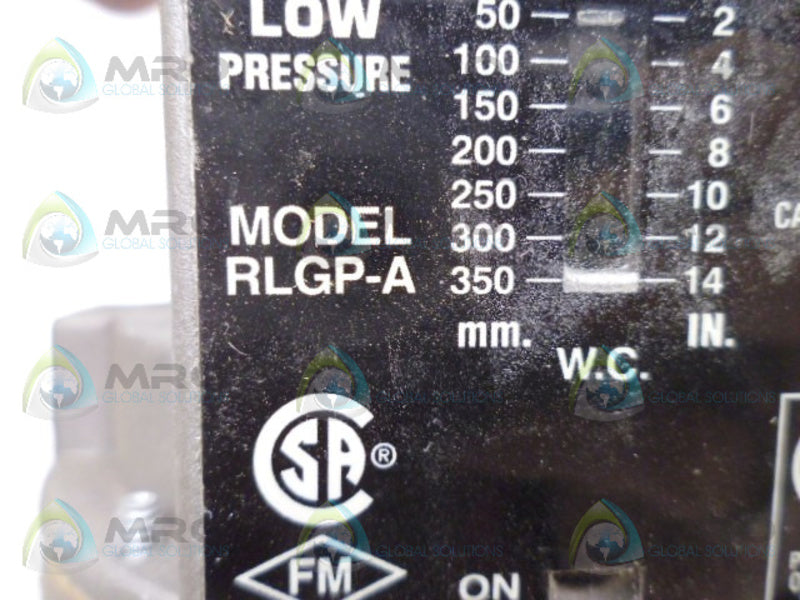 ANTUNES RLGP-A PRESSURE SWITCH UNMP