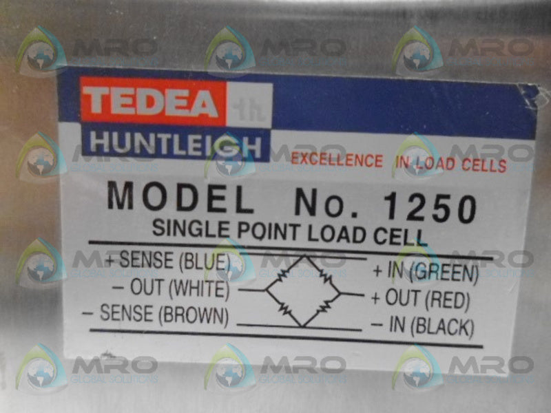 TEDEA 1250 LOAD CELL 250kg UNMP