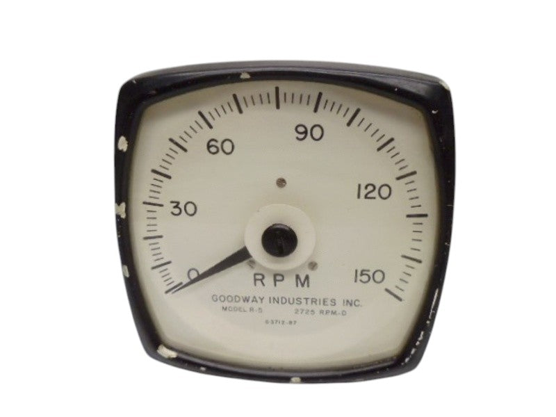 GOODWAY R-5 150RPM GAUGE UNMP