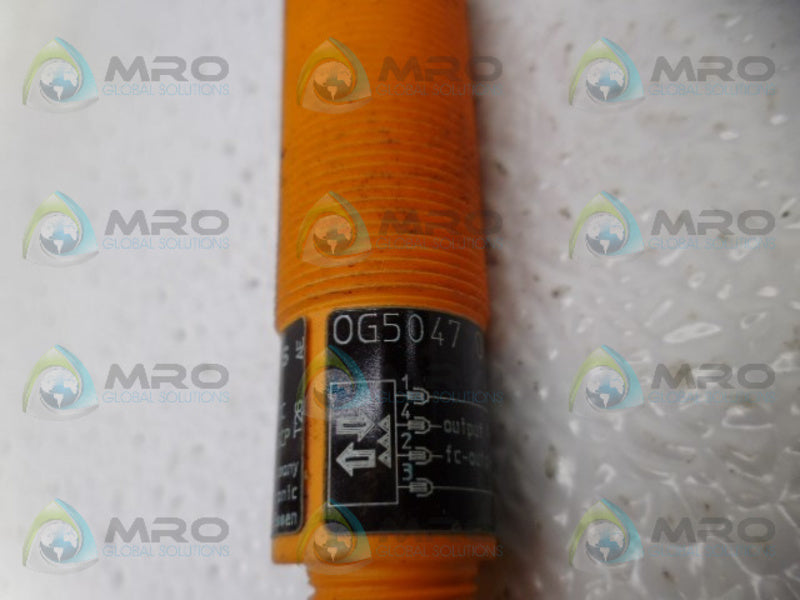 IFM EFECTOR OG5047 SENSOR UNMP