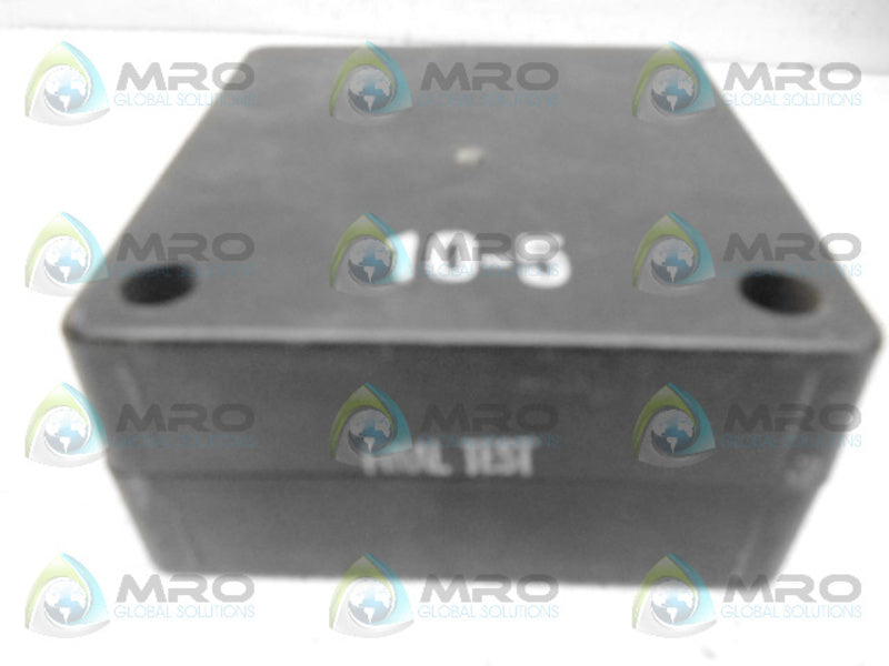 INSTRUMENT TRANSFORMERS 190-2-010 CURRENT TRANSFORMER RATIO 10:5 UNMP