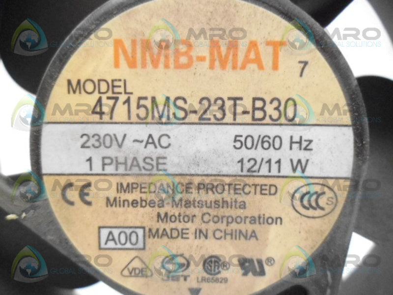 NMB-MAT 4715MS-23T-B30 FAN UNMP