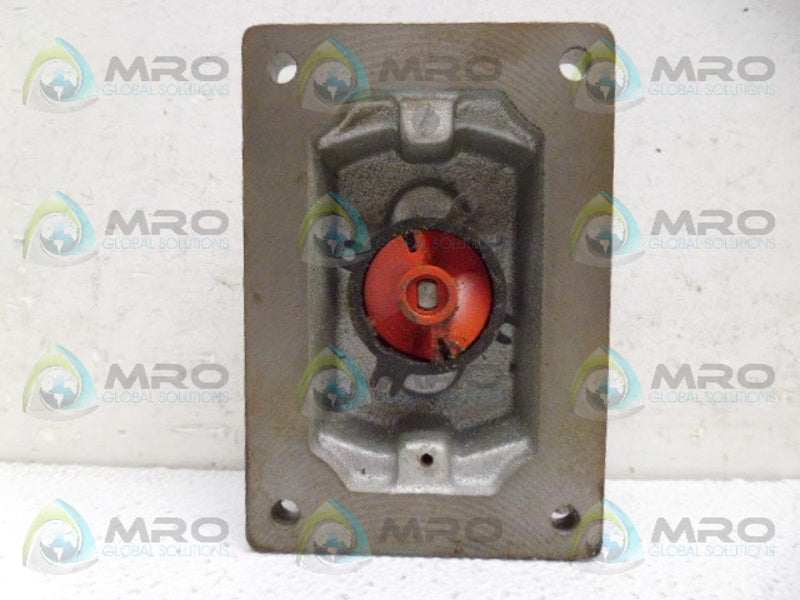 CROUSE-HINDS DSD925 SELECTOR SWITCH COVER UNMP