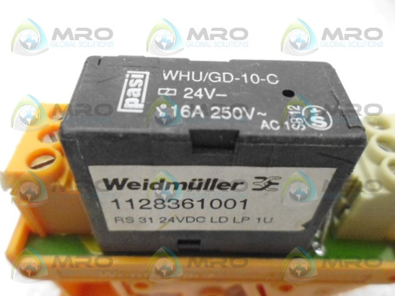WEIDMULLER RS RAIL MOUNT UNMP