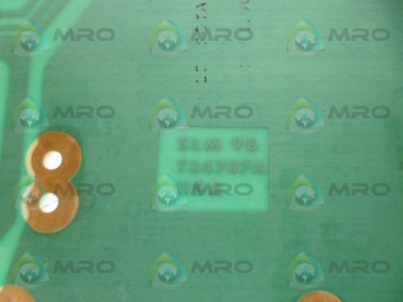 WESMAR SLM9B 734787A CIRCUIT BOARD UNMP