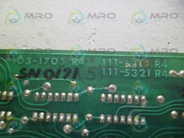 WELTRONICS 103-1705 PC BOARD UNMP