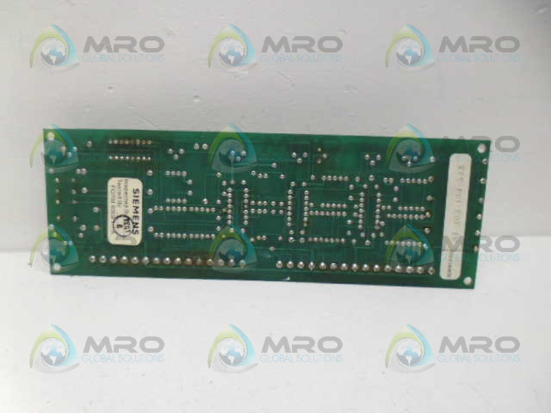 SIEMENS-ALLIS A1-103-100-523 CIRCUIT BOARD UNMP