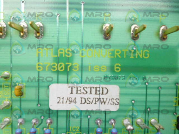 ATLAS 673073 ISS6 CIRCUIT BOARDUNMP