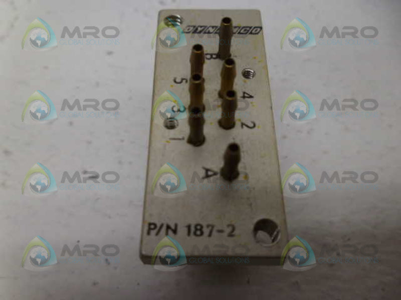 DYNAMCO 187-2 SOLENOID VALVE UNMP