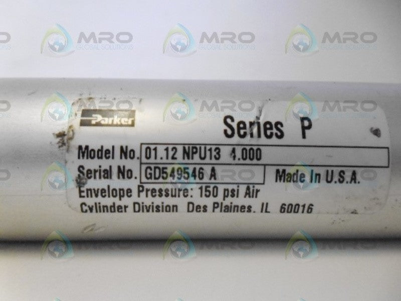 PARKER 01.12NPU134.000 CYLINDER NSNP
