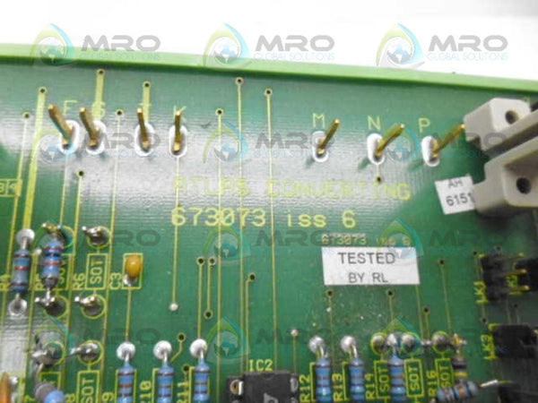 ATLAS 673073 CIRCUIT BOARD UNMP