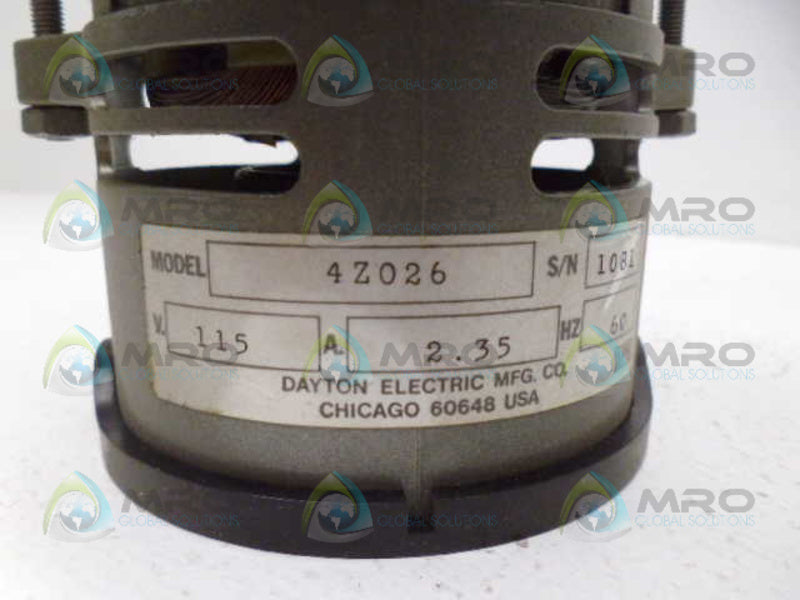 DAYTON 4Z026 SPEEDAIRE PUMP UNMP