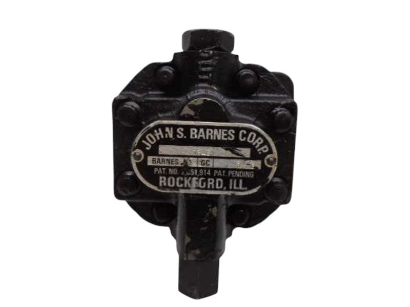 JOHN S BARNES 73481 GEAR PUMP UNMP