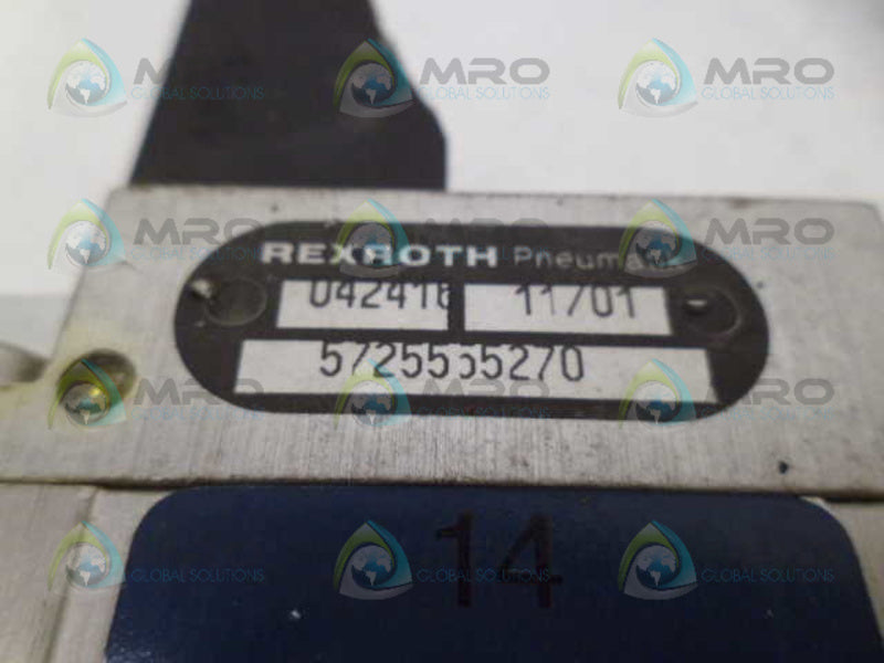 REXROTH 5725555270 DIRECTIONAL VALVE UNMP
