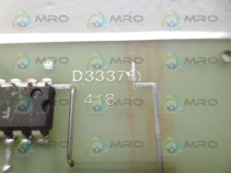 NIMAX D3337 CIRCUIT BOARD UNMP