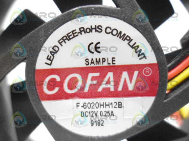 COFAN F-6020HH12B FAN UNMP