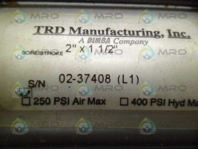 TRD 02-37408 CYLINDER UNMP