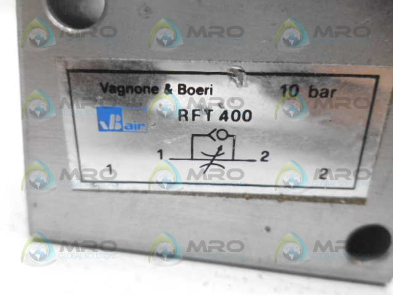 VAGNONE & BOERI RFT400 SWITCH UNMP