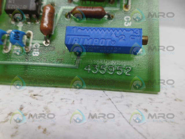 EGAN 435952 PC BOARD AS IS UNMP