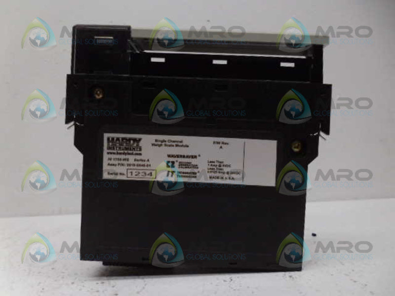 HARDY HI 1756-WS 0519-0546-01 UNMP