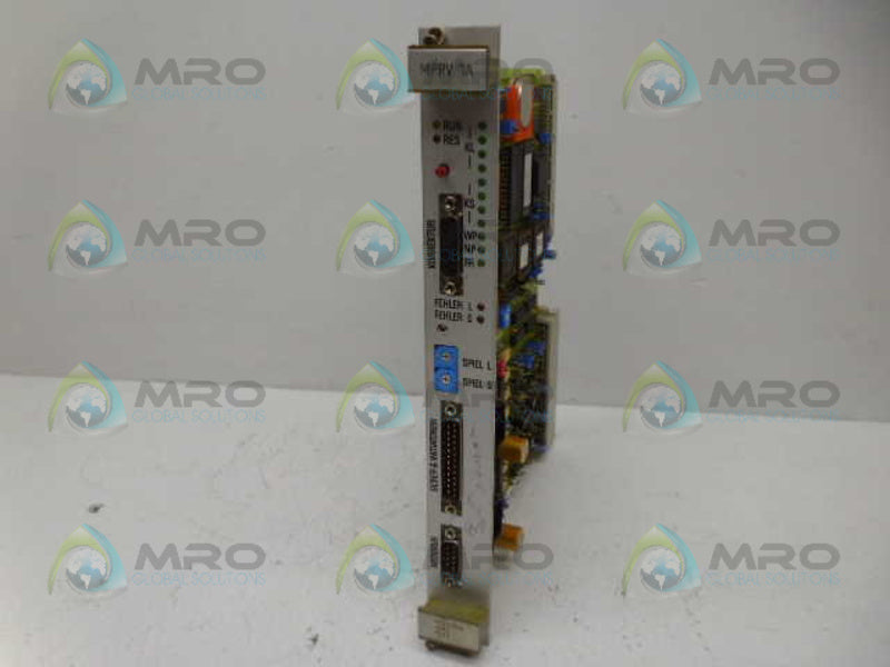 SCHNEIDER ELECTRIC MPRV1A CPU BOARD UNMP