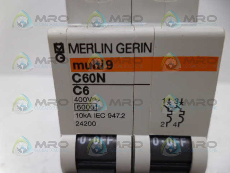 MERLIN GERIN C60NC6 CIRCUIT BREAKER UNMP
