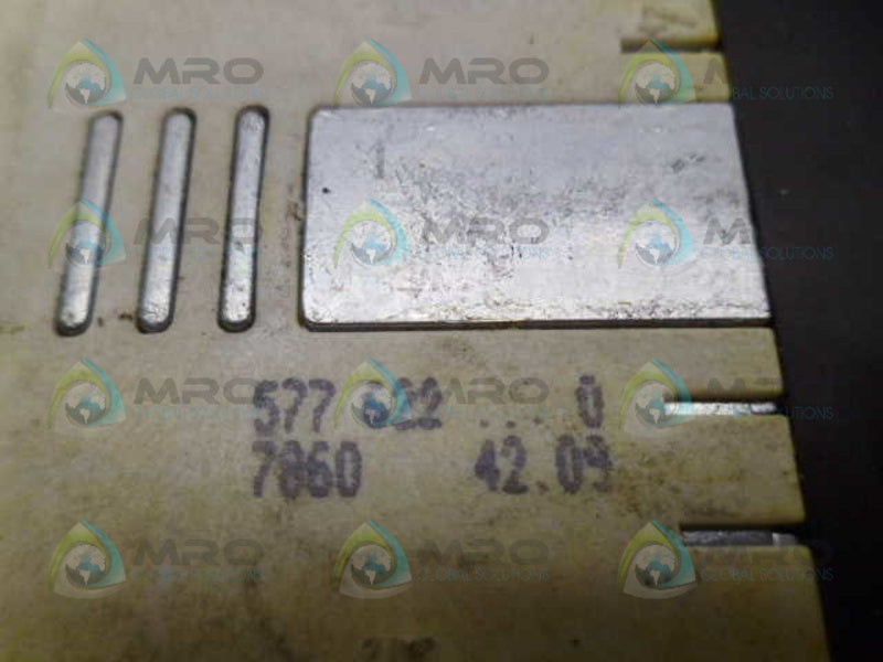 REXROTH 577 622? 0 7860 42.09 VALVE UNMP