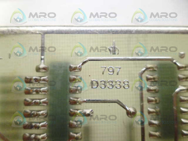 NIMAX D3338 PC BOARD UNMP