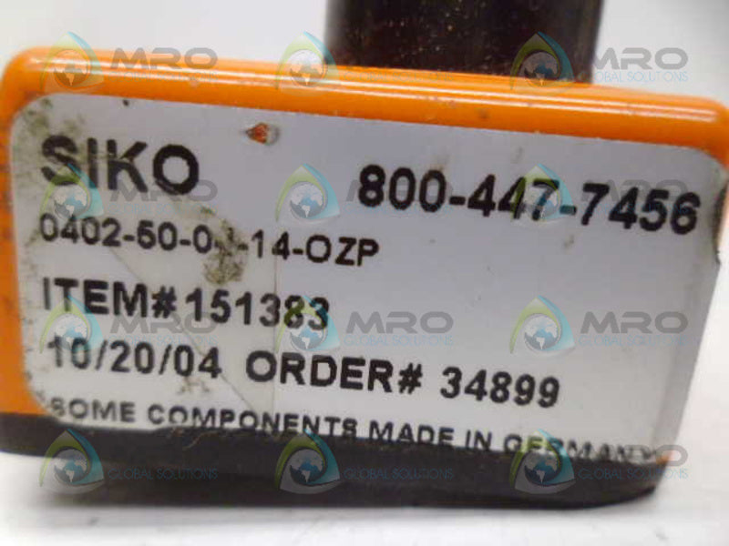 SIKO 0402-50-04-14-OZP INDICATOR COUNTER UNMP