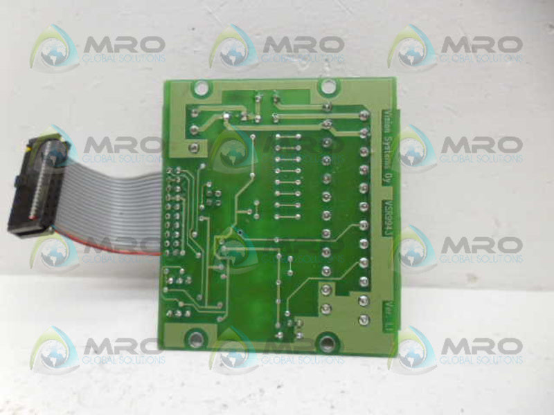 VISION SYSTEMS VSR9943 CIRCUIT BOARD UNMP