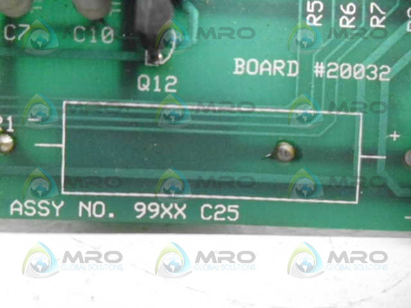 WHITLOCK 99XXC25 CIRCUIT BOARD UNMP