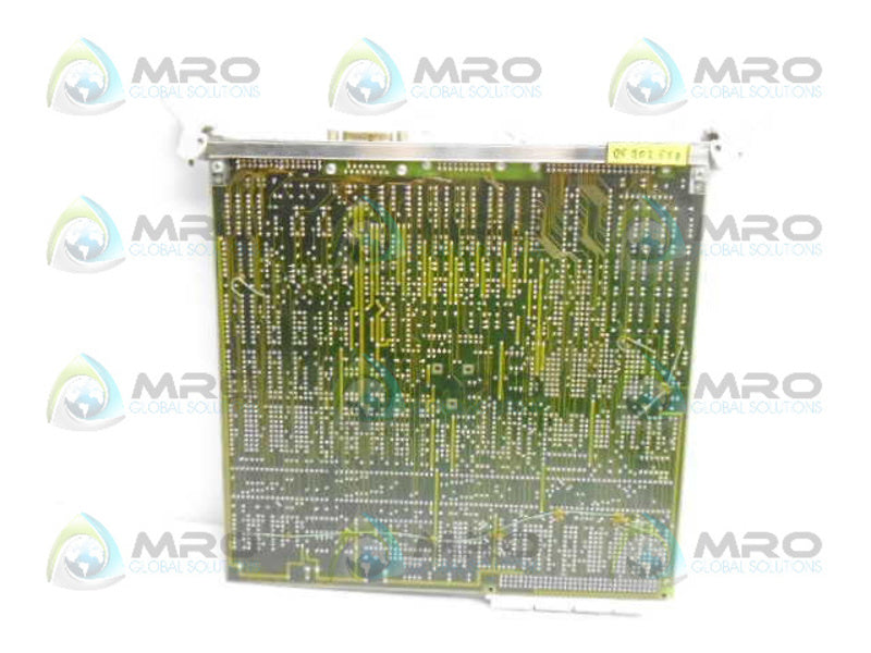 SIEMENS 6DD1640-0AC0 I/O MODULE UNMP