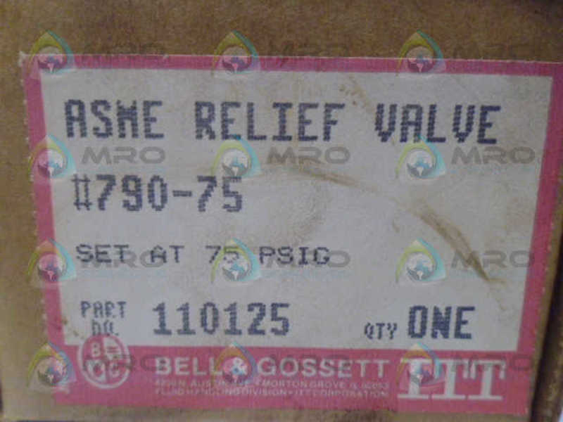 ASME 110125 RELIEF VALVE NSMP